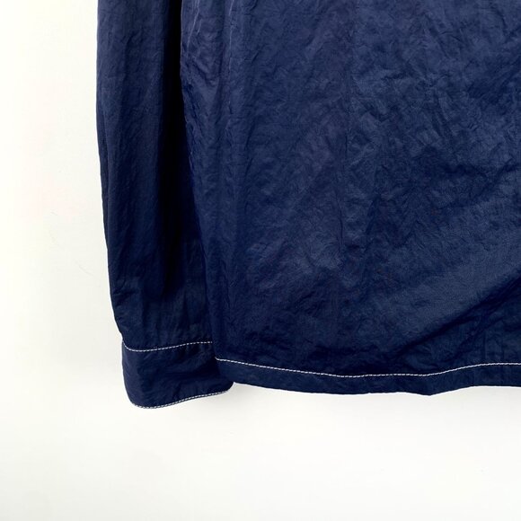 DM0134 Christian Dior Atelier Navy Button-Up Shirt Jacket - Picture 4 of 8